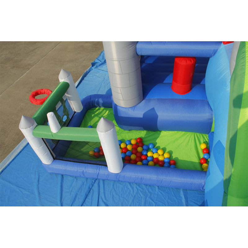 Action Air 9' x 11' Inflatable Bounce House & Reviews Wayfair